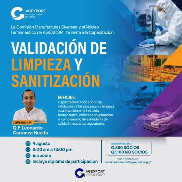 Validación de limpieza y sanitizacion